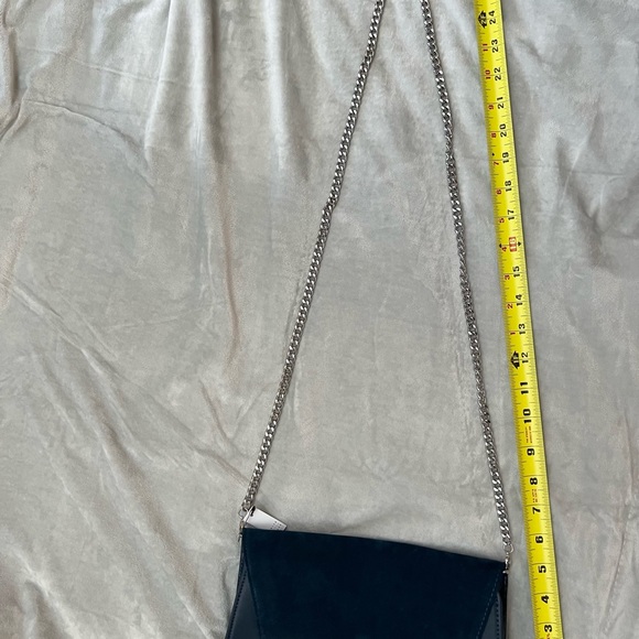 SOLD / WHBM Purse Bag Clutch Blue NWT - Picture 14 of 15